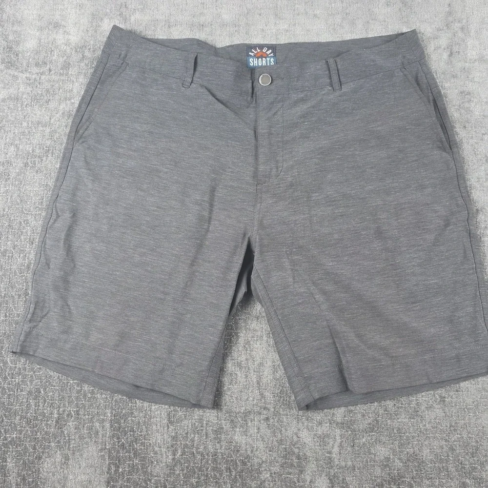 Faherty All Day Shorts Mens 36 Gray 9